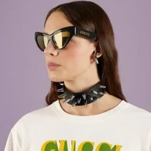 Gucci | Accessories | New Gucci Gg294s 02 Women Shiny Black  display picture 2